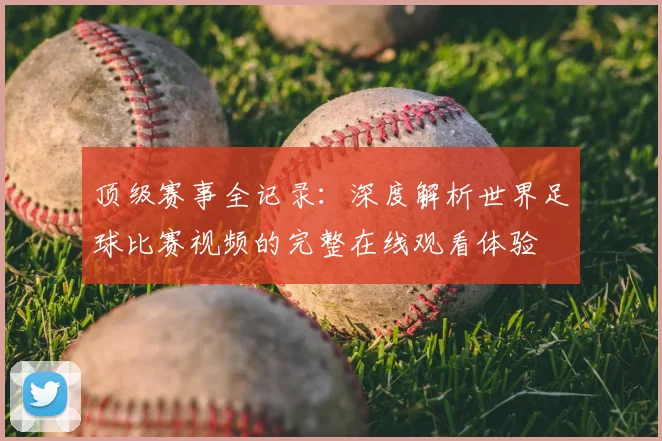 顶级赛事全记录：深度解析世界足球比赛视频的完整在线观看体验